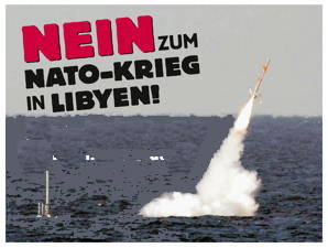 Münchner Proteste Libyen-Protest