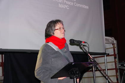 Protest AIRTEC vor der Residenz