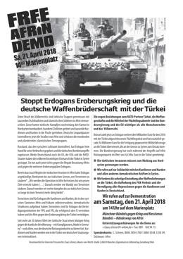 FREE AFRIN 21.4.18 München