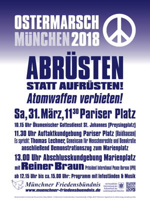 Ostermarsch München 2018