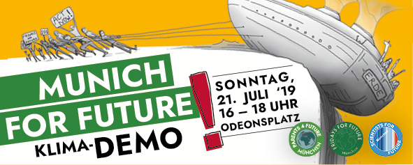 MUNICH FOR FUTURE 21.7.2019