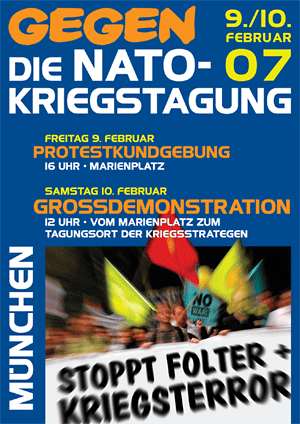 Gegen die NATO-Sicherheitskonferenz