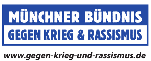 Münchner Bündnis gegen Krieg und Rassismus(Logo)